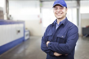 Worker portrait